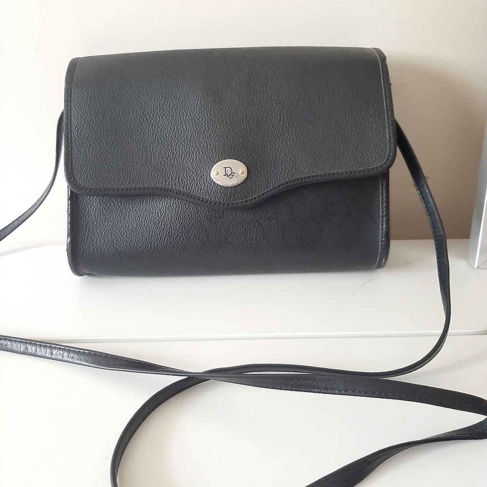 👜Vintage Dior Leather Crossbody Bag